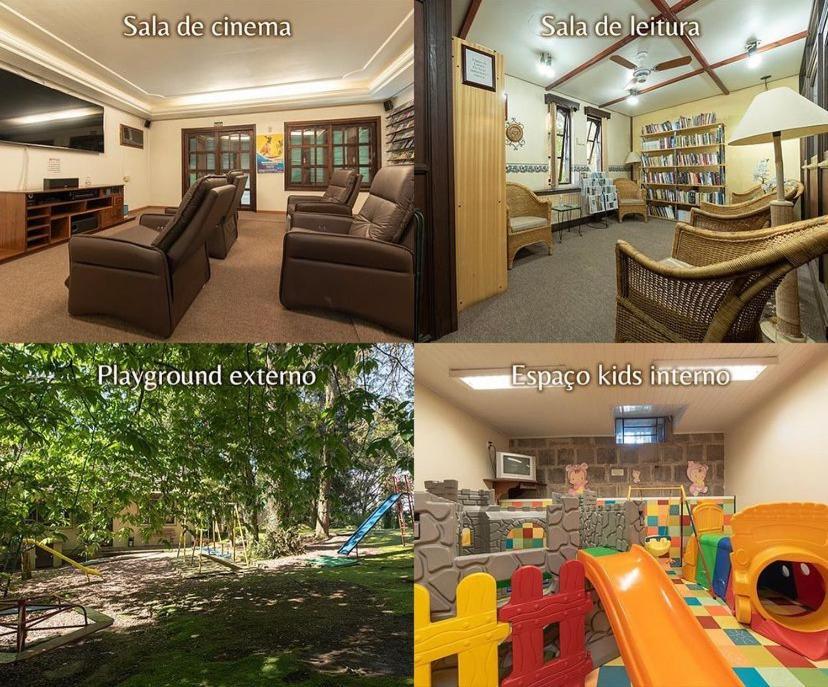 Natal Luz - Gramado! Residencial Vale Dourado Apart otel Dış mekan fotoğraf